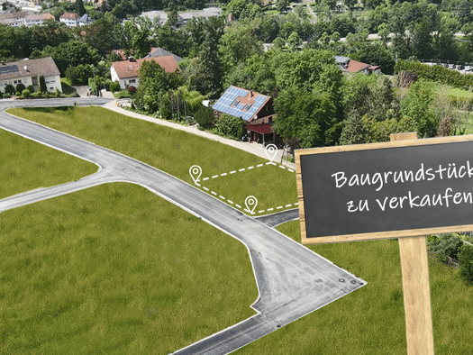 Grundstück zum Kauf provisionsfrei 289.000 € 850 m² Grundstück Scheibenhalde Nordstetten Horb am Neckar 72160