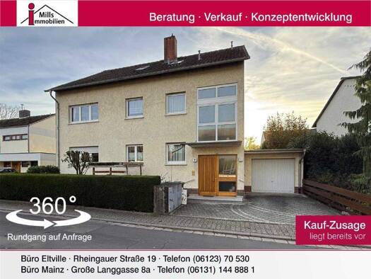 Einfamilienhaus zum Kauf 875.000 € 9 Zimmer 315 m² 673 m² Grundstück Hechtsheim Mainz 55129