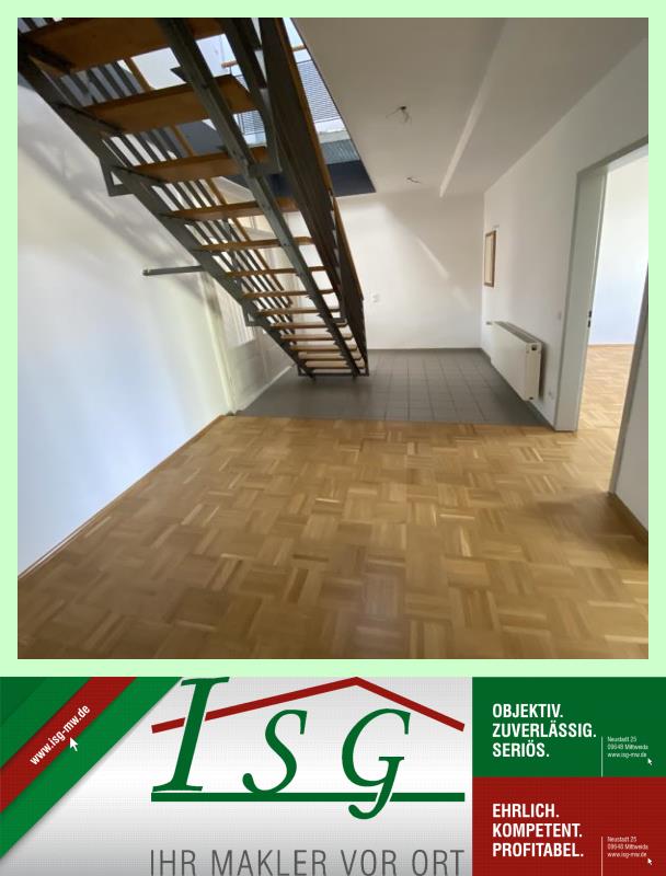 Wohnung zur Miete 710 € 4 Zimmer 100,8 m²<br/>Wohnfläche 3.<br/>Geschoss ab sofort<br/>Verfügbarkeit Mittweida Mittweida 09648