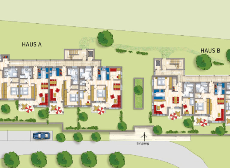 Wohnung zur Versteigerung - Erstbezug provisionsfrei 399.000 € 2 Zimmer 61,7 m² frei ab sofort Emskirchen 91448