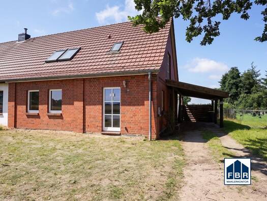 Doppelhaushälfte zum Kauf 149.900 € 4 Zimmer 96,2 m² 1.561 m² Grundstück Badegow Crivitz 19089