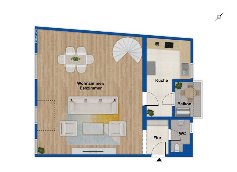 Maisonette zum Kauf 399.000 € 3,5 Zimmer 95 m² Schwetzingen 68723