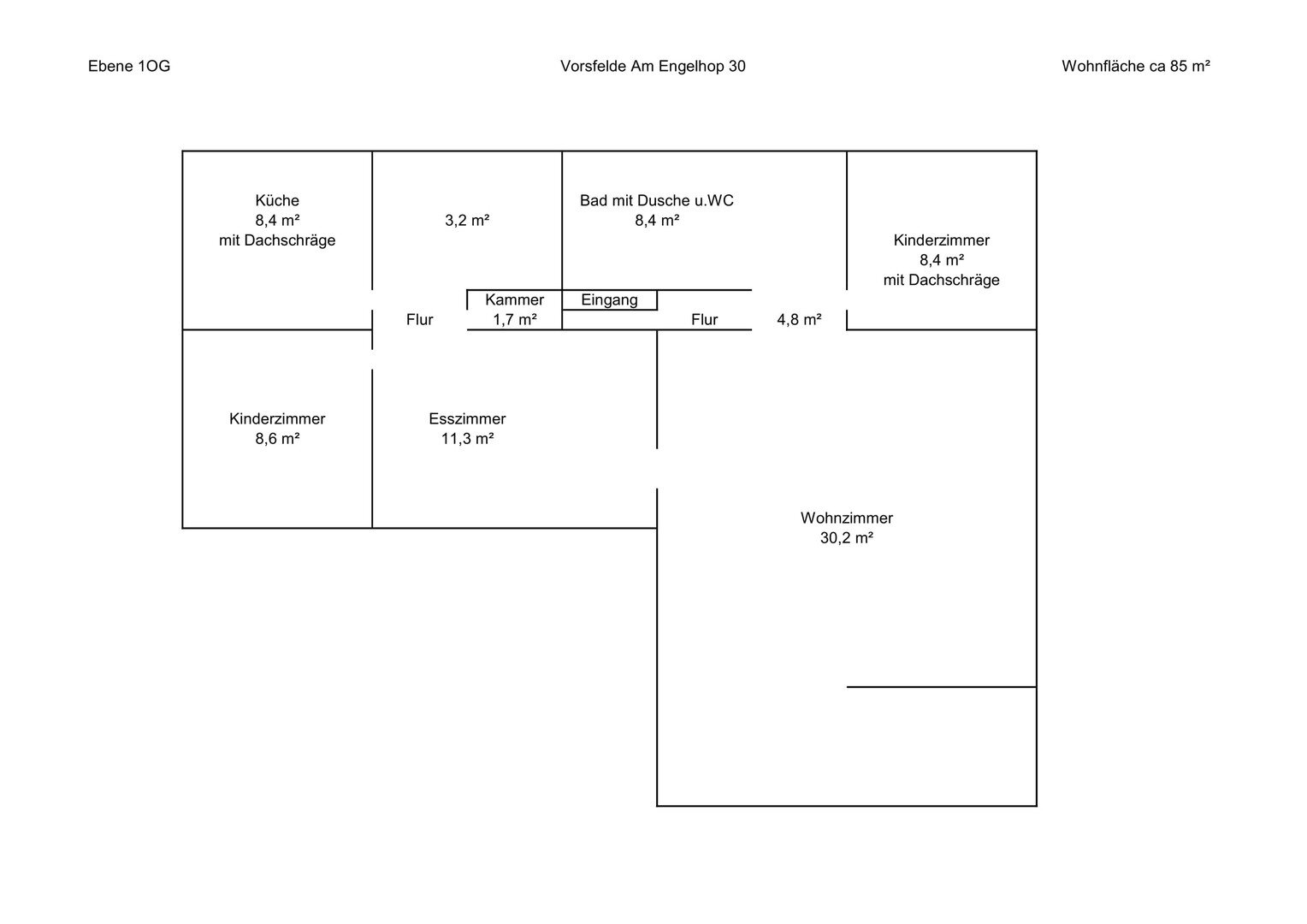 Wohnung zur Miete 1.340 € 5 Zimmer 140 m²<br/>Wohnfläche 1.<br/>Geschoss 01.04.2025<br/>Verfügbarkeit Vorsfelde Wolfsburg 38448