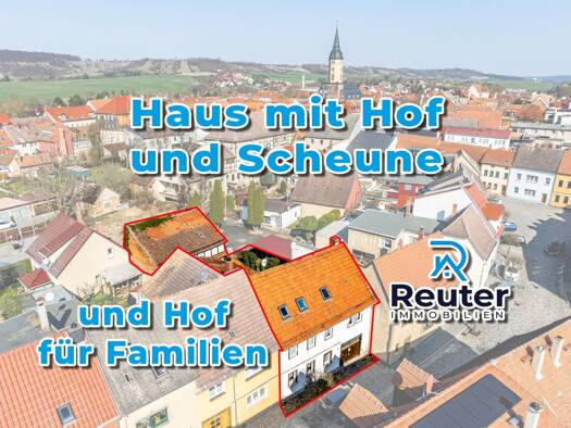 Einfamilienhaus zum Kauf 115.000 € 9 Zimmer 269 m² 300 m² Grundstück frei ab 01.10.2026 Badergasse 17 Bürgel Bürgel 07616