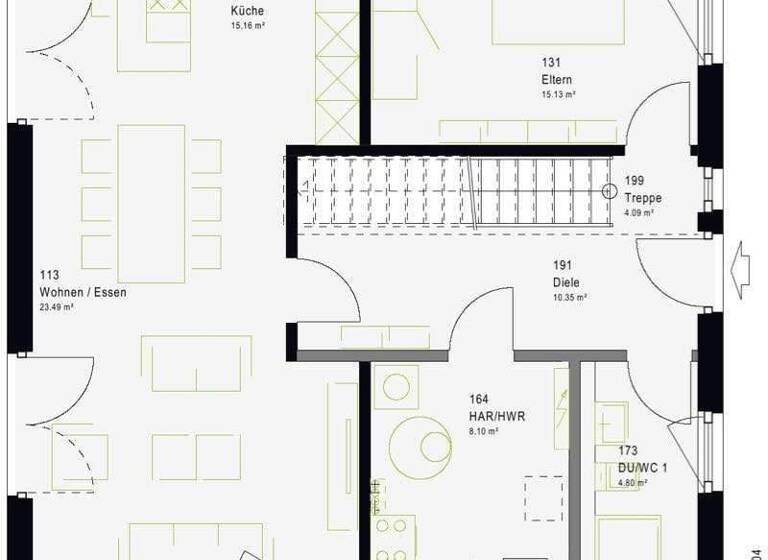 Einfamilienhaus zum Kauf provisionsfrei 464.039 € 5 Zimmer 150 m² 450 m² Grundstück Lahr 77933