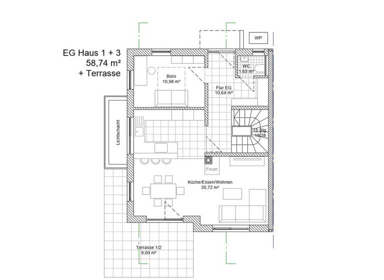 Doppelhaushälfte zum Kauf - Erstbezug provisionsfrei 845.000 € 4 Zimmer 125 m² 330 m² Grundstück frei ab 01.06.2027 Weilheim Weilheim in Oberbayern 82362