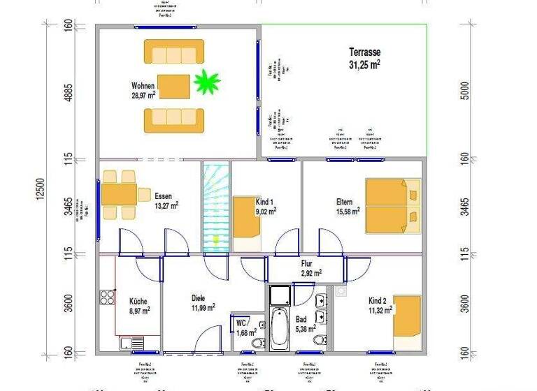 Einfamilienhaus zum Kauf 669.000 € 6 Zimmer 151 m² 899 m² Grundstück frei ab sofort Am Schaarfeld 6 Wulfertshausen Friedberg 86316