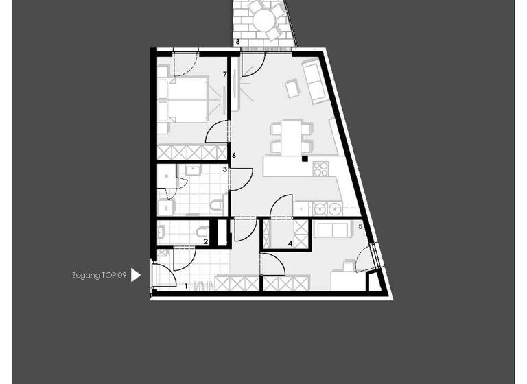 Studio zum Kauf - Neubau 474.900 € 3 Zimmer 68,7 m² EG Stoffellagasse 7 Wien(Stadt) 1020