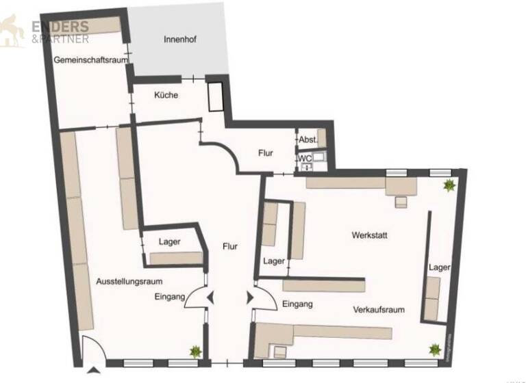 Wohnung zum Kauf 390.000 € 4 Zimmer 165 m² EG Trier-Nord Trier 54292