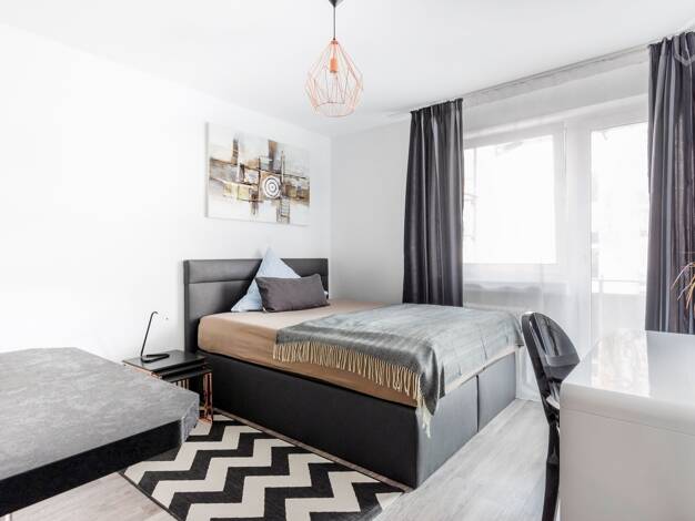 Studio zur Miete Wohnen auf Zeit 1.200 € 1 Zimmer 28 m² frei ab 21.12.2026 Nordend-West Frankfurt am Main 60318