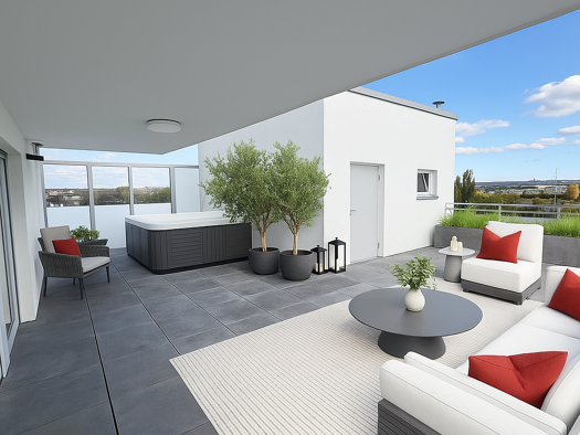 Penthouse zum Kauf 459.000 € 5 Zimmer 136 m² 5. Geschoss frei ab sofort Brahmsweg 13 Köngen 73257