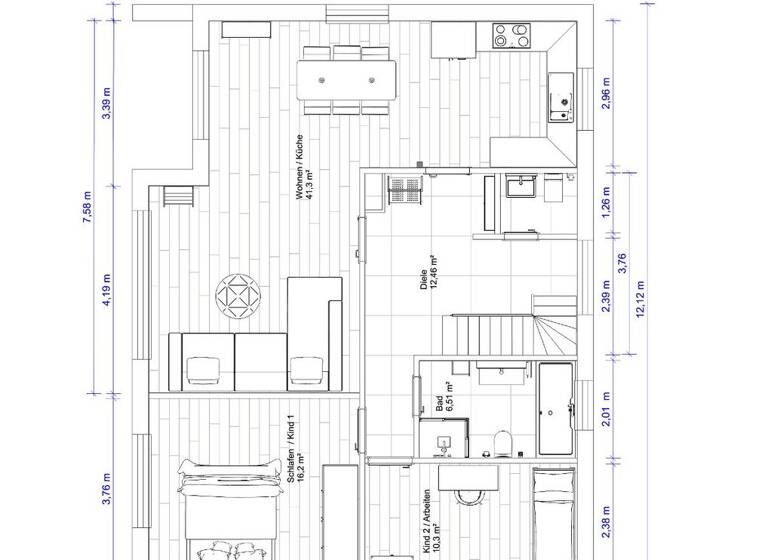 Einfamilienhaus zur Miete 2.390 € 5 Zimmer 159 m² 517 m² Grundstück frei ab 15.04.2026 Birkenweg 21 Tornesch 25436