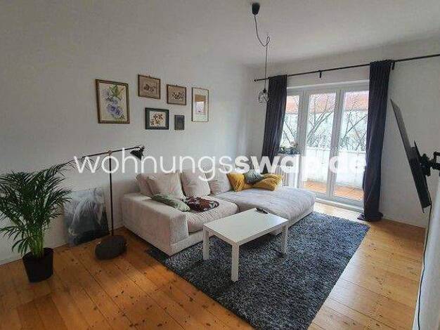 Studio zur Miete Tauschwohnung 535 € 3 Zimmer 62 m² 3. Geschoss Tempelhof Berlin 12103