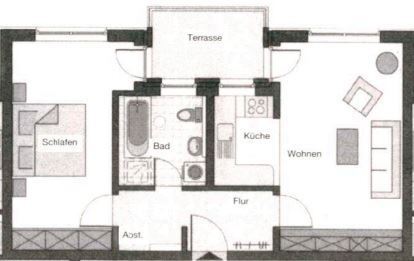 Wohnung zum Kauf 95.000 € 3 Zimmer 56,3 m²<br/>Wohnfläche EG<br/>Geschoss ab sofort<br/>Verfügbarkeit Leuna Leuna 06237