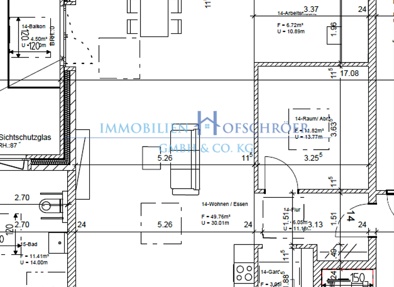 Wohnung zur Miete - Erstbezug 875 € 2 Zimmer 96 m² 2. Geschoss Möhlenkamp 1 Esterwegen 26897