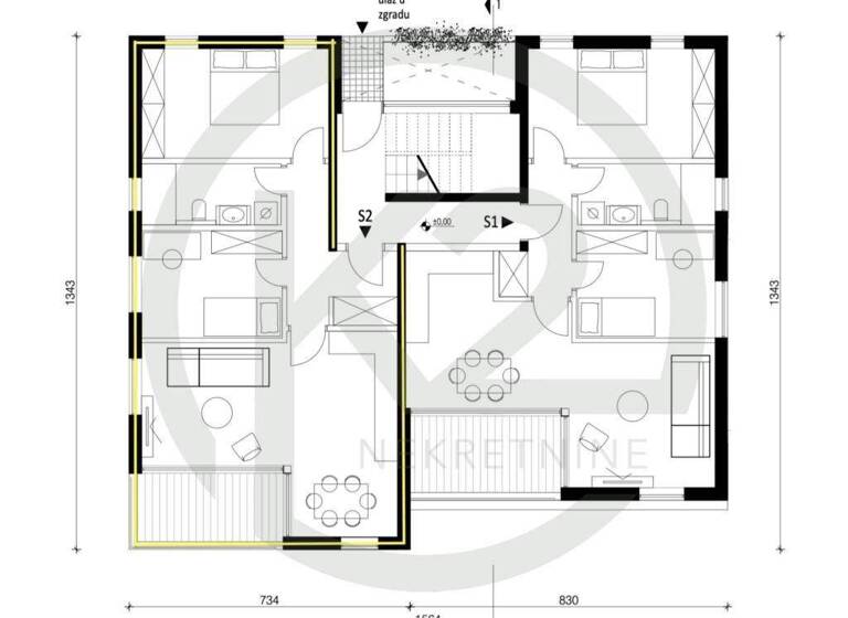 Wohnung zum Kauf 358.050 € 5 Zimmer 85 m² Gornji grad - Medvescak