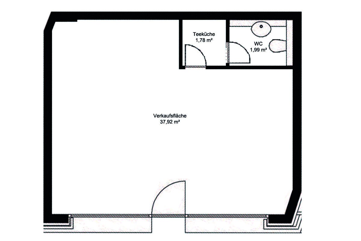 Laden zur Miete 14,03 € 37,9 m²<br/>Verkaufsfläche Laurinstraße 6 Wilsdruffer Vorstadt (Ostra-Allee) Dresden 01067