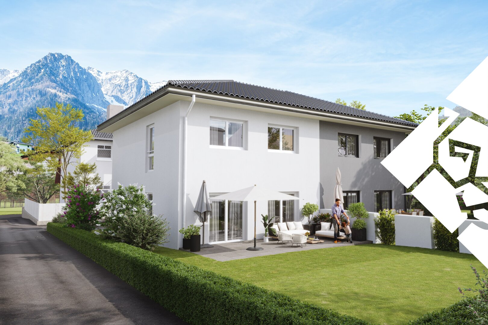 Doppelhaushälfte zum Kauf 699.900 € 4 Zimmer 115,7 m²<br/>Wohnfläche 309 m²<br/>Grundstück Walchsee 6344