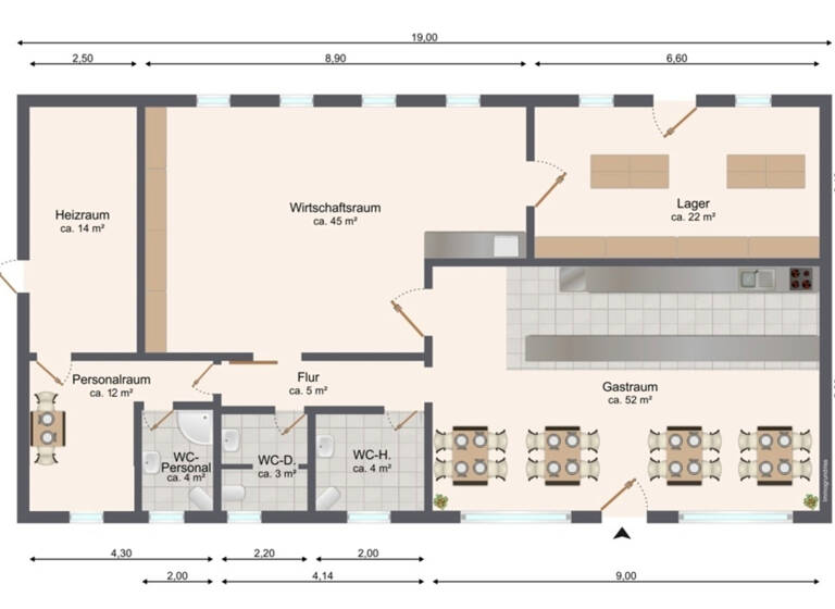 Restaurant zum Kauf provisionsfrei 49.900 € 561 m² Grundstück Hohen Demzin 17166