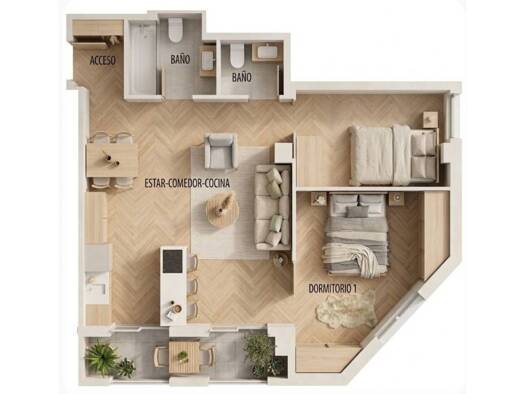 Wohnung zum Kauf - Erstbezug 163.900 € 2 Zimmer 65 m² Alcoi / Alcoy 03801