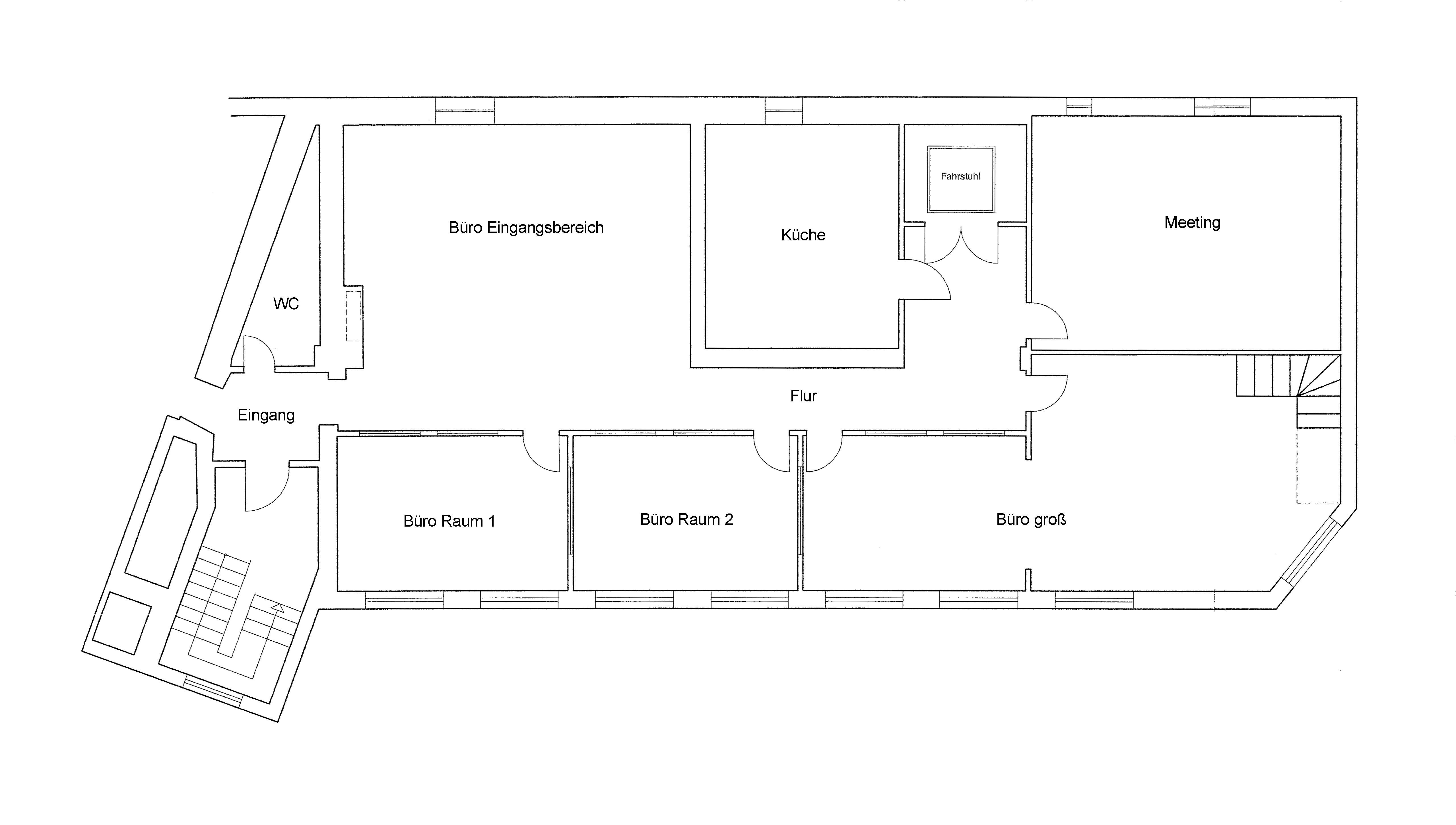 Bürofläche zur Miete provisionsfrei 3.500 € 219 m²<br/>Bürofläche von 219 m² bis 219 m²<br/>Teilbarkeit Eimsbütteler Chaussee 23 Eimsbüttel Hamburg 20259