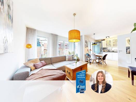 Wohnung zum Kauf 420.000 € 3 Zimmer 73,9 m² 3. Geschoss Gostenhof Weiterer Innenstadtgürtel West / Nord / Ost 90443
