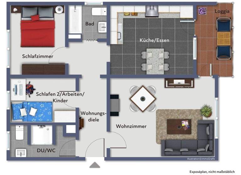 Wohnung zum Kauf 175.000 € 3 Zimmer 81,5 m² 1. Geschoss Lüttringhausen Remscheid 42899