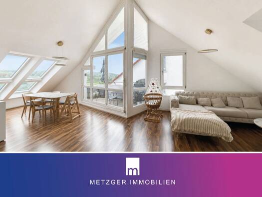 Wohnung zur Miete 1.095 € 3 Zimmer 80 m² 3. Geschoss Weiler Ebersbach an der Fils 73061