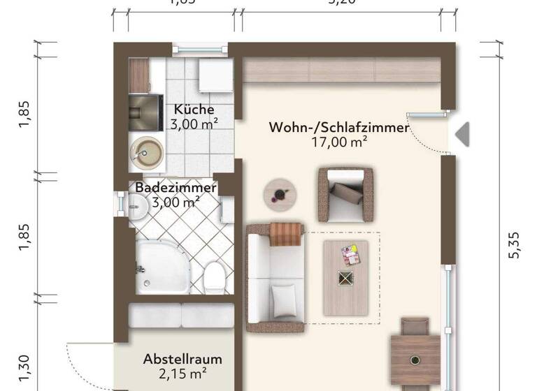 Haus zum Kauf 29.000 € 1 Zimmer 23 m² 577 m² Grundstück Möbisburg-Rhoda Erfurt 99094