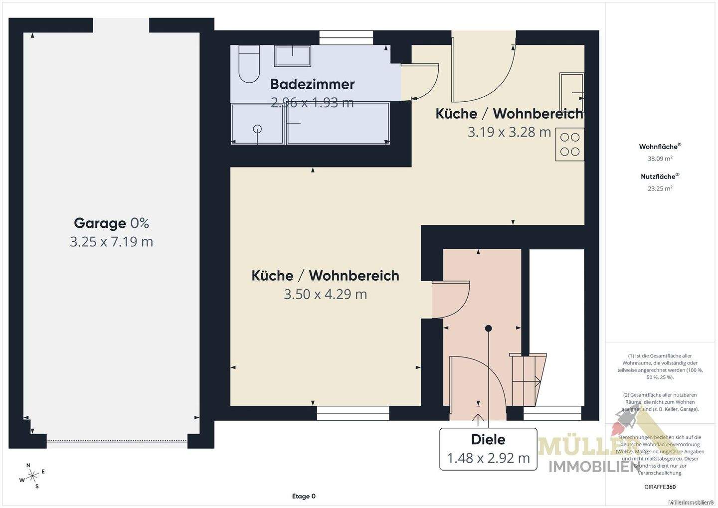 Immobilie in Schmelz - Gepflegtes Reihenmittelhaus in Schmelz mit Garten - Bild 1