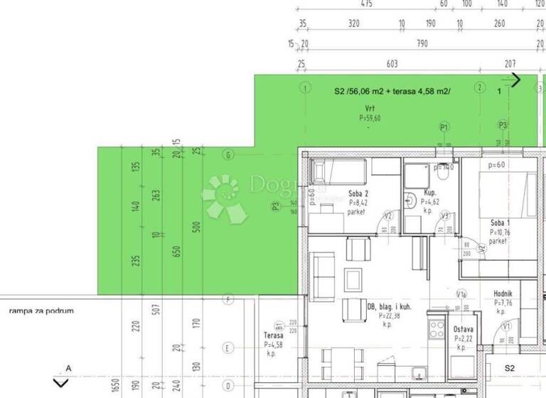Wohnung zum Kauf 176.204 € 3 Zimmer 62 m² Velika Gorica