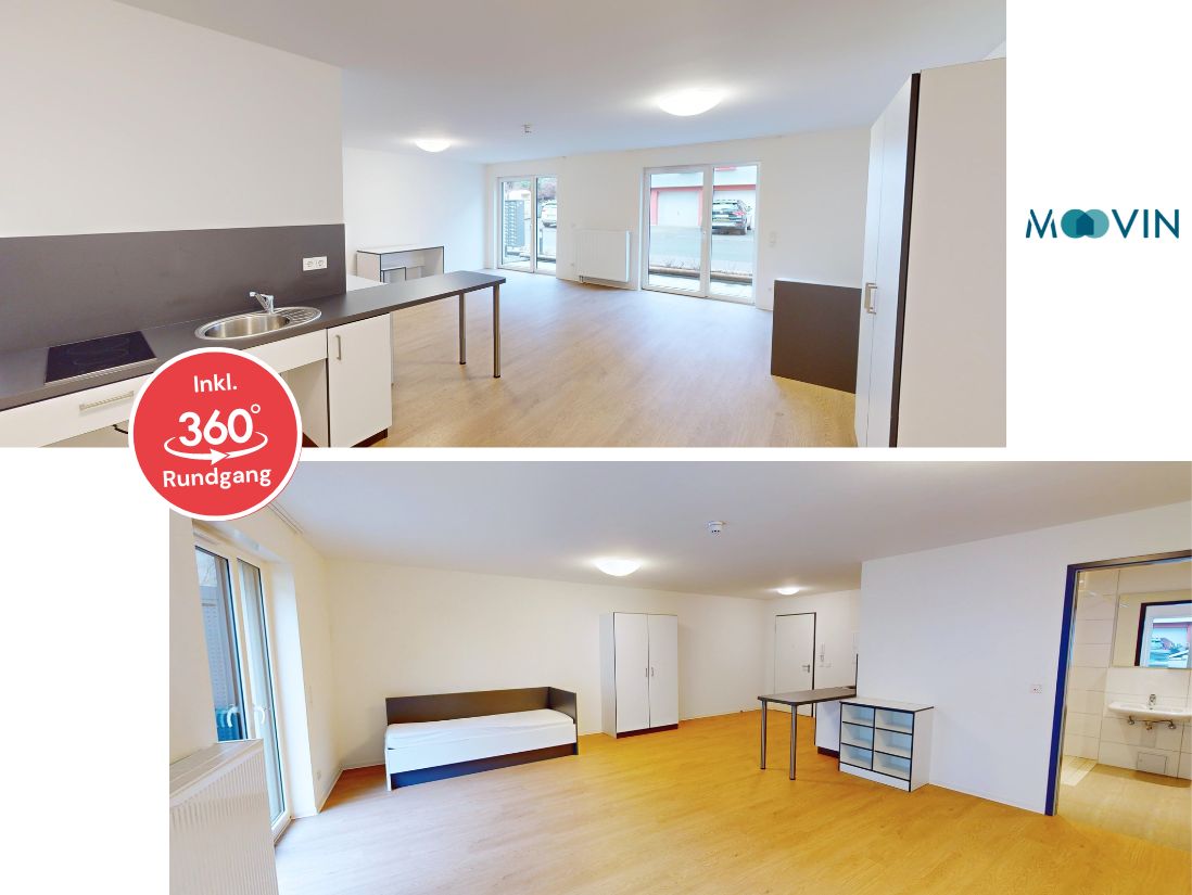 Studio zur Miete 795 € 1 Zimmer 56,5 m²<br/>Wohnfläche EG<br/>Geschoss 16.02.2025<br/>Verfügbarkeit Am Lohgraben 30 (Alt-) Siegen - Häusling Siegen 57074