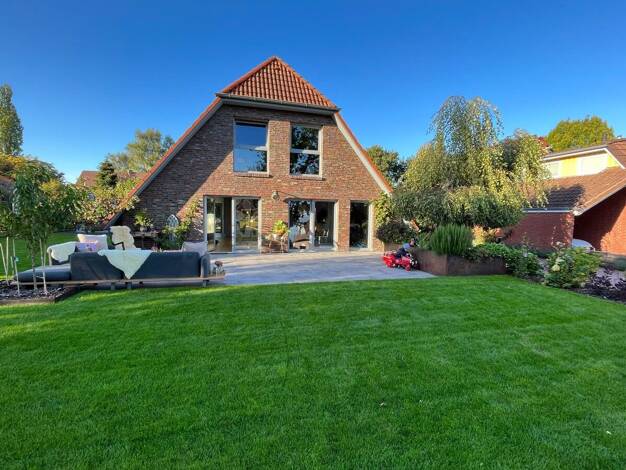 Einfamilienhaus zum Kauf 595.000 € 5 Zimmer 140 m² 920 m² Grundstück Ebereschenweg 16 Dangastermoor Varel 26316