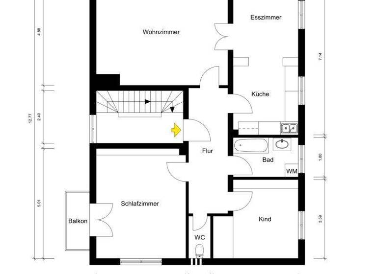 Wohnung zum Kauf 349.000 € 4 Zimmer 95 m² Freilassing 83395