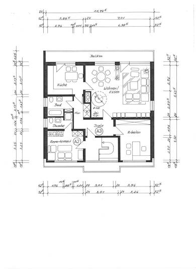 Wohnung zur Miete 1.500 € 5 Zimmer 150 m² 2 Geschosse frei ab 01.09.2025 Sythen Haltern am See 45721