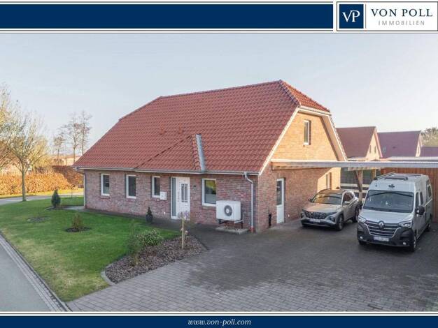 Einfamilienhaus zum Kauf 419.000 € 3 Zimmer 110 m² 655 m² Grundstück Pogum Jemgum 26844