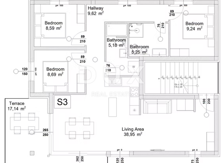 Wohnung zum Kauf 727.000 € 4 Zimmer 1. Geschoss Vir 23234