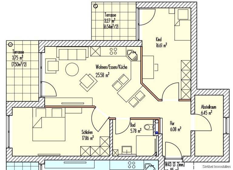 Wohnung zum Kauf - Erstbezug 322.900 € 3 Zimmer 85,4 m² EG Schnelldorf 91625