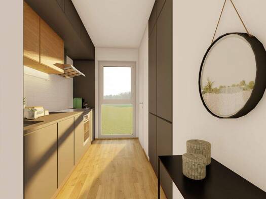 Wohnung zur Miete - Erstbezug 763 € 2,5 Zimmer 63,9 m² 1. Geschoss frei ab sofort Eggelsberg 5142