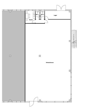 Ladenfläche zur Miete provisionsfrei 370,5 m² Verkaufsfläche Berghamer Straße 8 Bergham Erding 85435