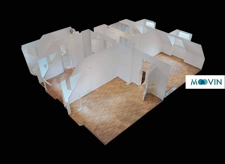 Studio zur Miete 420 € 3 Zimmer 53 m² 4. Geschoss frei ab sofort Bogenstraße 78 Barmen Wuppertal 42283