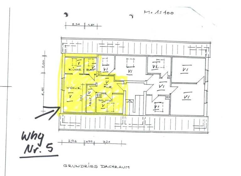 Wohnung zur Miete 350 € Weststraße 2 Bad Sassendorf 59505