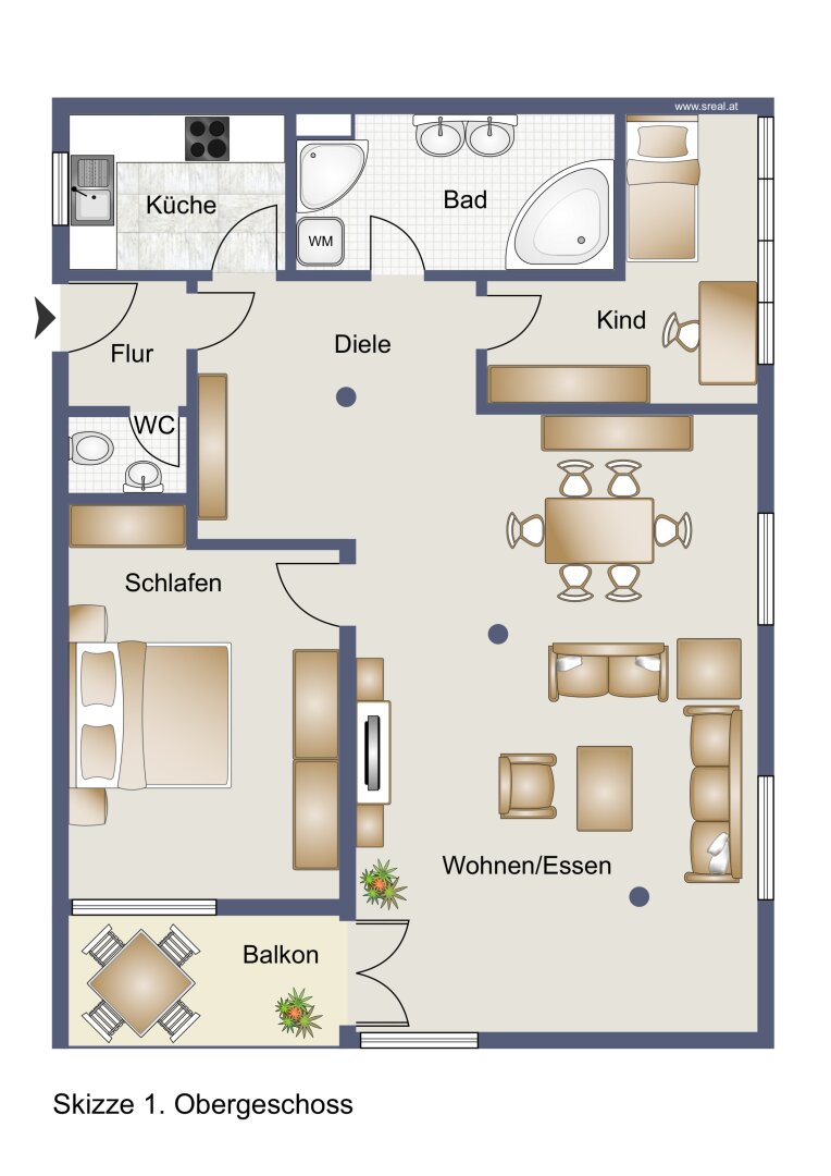 Wohnung zum Kauf 378.000 € 3 Zimmer 96 m²<br/>Wohnfläche Paracelsusweg Dornbirn 6850