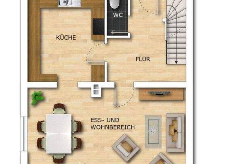Doppelhaushälfte zum Kauf 399.000 € 3,5 Zimmer 102 m² 648 m² Grundstück Burgfarrnbach Fürth 90768