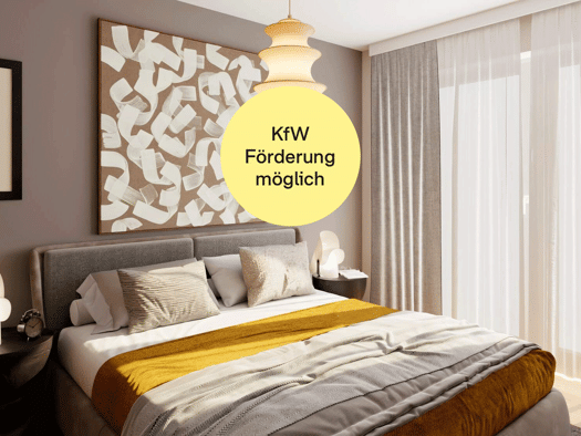 Wohnung zum Kauf - Neubau provisionsfrei 329.900 € 2 Zimmer 49,8 m² 3. Geschoss Fuchshofstraße Ost Ludwigsburg 71638