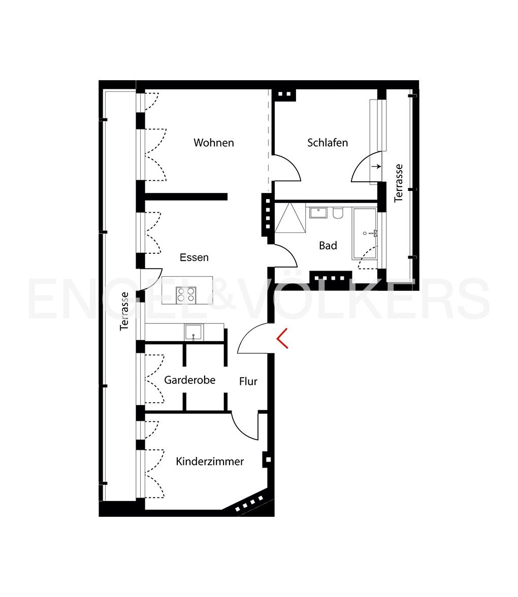 Wohnung zum Kauf 766.000 € 4 Zimmer 102 m²<br/>Wohnfläche 4.<br/>Geschoss Wilhelmsruh Berlin 13158