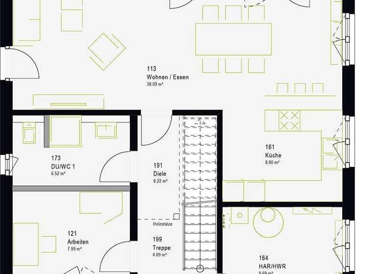 Haus zum Kauf provisionsfrei 384.000 € 5 Zimmer 160 m² 623 m² Grundstück Rangsdorf 15834