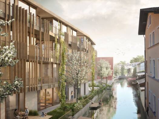 Wohnung zum Kauf - Erstbezug provisionsfrei 1.110.000 € 3 Zimmer 109 m² 2. Geschoss Kirchzeile 7A Bad Aibling 83043