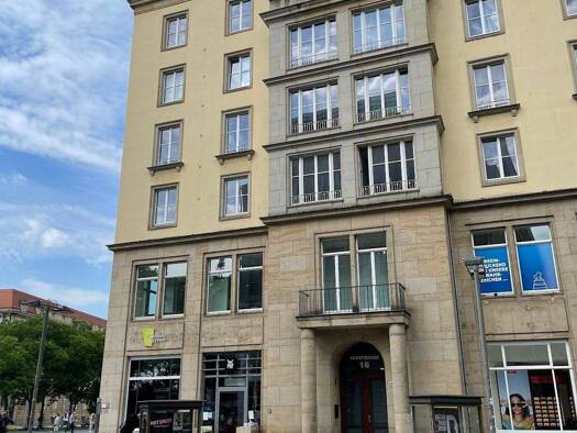 Wohnung zur Miete 1.550 € 5 Zimmer 153,5 m² 5. Geschoss Seestraße 16 Innere Altstadt Dresden 01067
