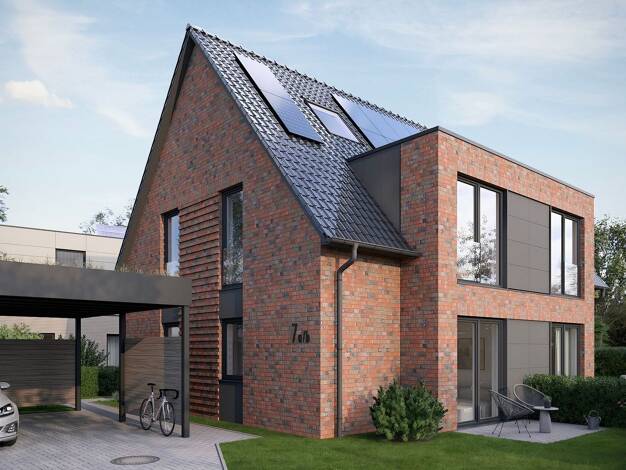 Doppelhaushälfte zum Kauf - Erstbezug 419.000 € 3 Zimmer 89 m² 471 m² Grundstück Oldenburg 26133